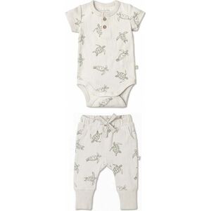 Makemake Organics Baby Romper & Pants Set